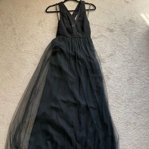 BCBGeneration Deep V Dress
